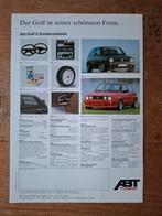 Volkswagen Golf II Abt Tuning folder, Ophalen of Verzenden, Zo goed als nieuw, Volkswagen