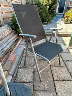 2 kunststof standenstoel, Ophalen, Gebruikt, Aluminium, Inklapbaar