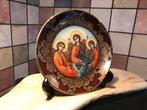 Bradex bord,de drie Eenheid,Russische iconen schilderkunst, Antiek en Kunst, Verzenden