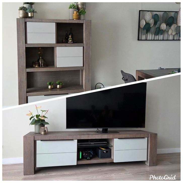Henders & Hazel TV-meubel + Kast, Huis en Inrichting, Kasten | Televisiemeubels, Gebruikt, 100 tot 150 cm, 150 tot 200 cm, 25 tot 50 cm