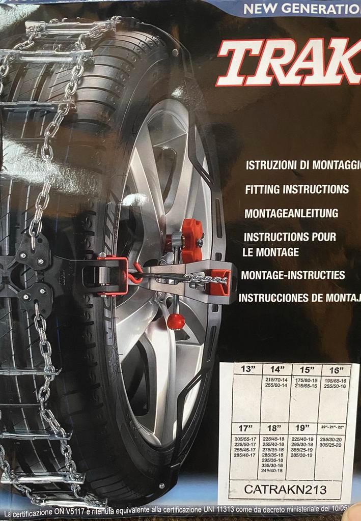 Maggi Trak 213 Loopvlak Sneeuwkettingen, Auto diversen, Sneeuwkettingen, Nieuw, Ophalen of Verzenden