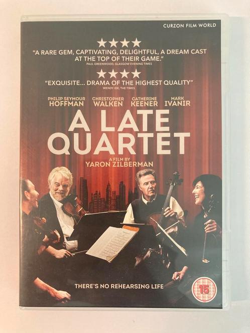 A Late Quartet, 2012 / DVD / Engelse import, Cd's en Dvd's, Dvd's | Drama, Zo goed als nieuw, Drama, Alle leeftijden, Ophalen of Verzenden
