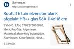 Rooflite tuimelvenster, Doe-het-zelf en Verbouw, Glas en Ramen, Ophalen, Zo goed als nieuw
