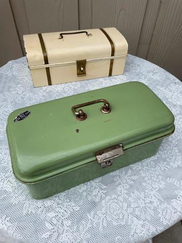 2 Vintage Koekentrommeltjes beschikbaar voor biedingen