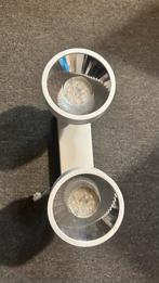 Philips Dubbele Spot - Wit, Ophalen of Verzenden, Gebruikt, Metaal, Minder dan 100 cm