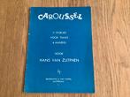 Carroussel, 11 stukjes 4 handig piano. hans van Zutphen., Ophalen of Verzenden, Zo goed als nieuw, Artiest of Componist, Piano