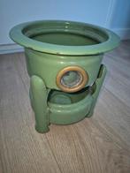 Vintage Rechaud - Groen Emaille, Ophalen of Verzenden