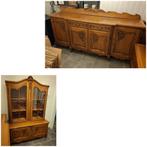 Vintage antiek dressoir en vitrinekast, Antiek en Kunst, Antiek | Meubels | Kasten, Ophalen