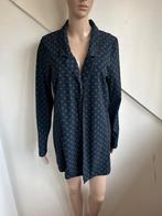 Studio Anneloes travelstof open jasje vestje maat L polkadot, Studio Anneloes, Blauw, Maat 42/44 (L), Ophalen of Verzenden