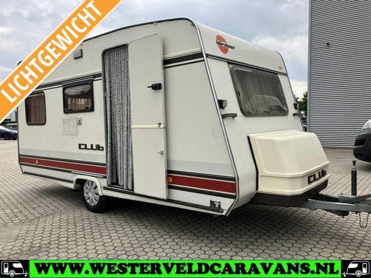 Bürstner Club 440 MET VOORTENT /// OLDTIMER /// MEE, Caravans en Kamperen, Caravans, Bedrijf, tot en met 4, 500 - 750 kg, Overige