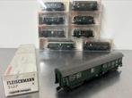 Fleischmann HO rijtuigen 5127 5050 5051 5052 5055 5062 5762, Hobby en Vrije tijd, Modeltreinen | H0, Gebruikt, Wagon, Ophalen of Verzenden