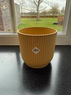 Elho bloempot - geel - Perfect voor binnen/buiten nieuw, Tuin en Terras, Bloempotten, Kunststof, Rond, Ophalen of Verzenden, Binnen