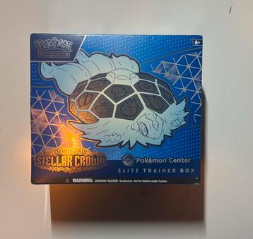 Pokémon Stellar Crown ETB (Pokémon center) beschikbaar voor biedingen