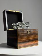 Engelse Decanter Box 19e eeuw, Ophalen, Zo goed als nieuw, Minder dan 50 cm