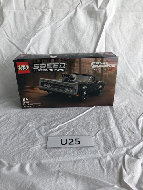 U25 - Lego SC 76912 - Fast & Furious 1970 Dodge Charger R/T, Kinderen en Baby's, Speelgoed | Duplo en Lego, Nieuw, Ophalen of Verzenden