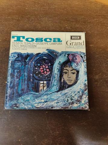 Unieke Puccini Tosca Opera Box Set met Renata Tebaldi! beschikbaar voor biedingen