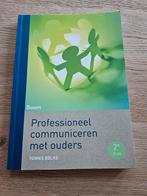 Tonnis Bolks - Professioneel communiceren met ouders, Boeken, Tonnis Bolks, Zo goed als nieuw, Alpha, HBO