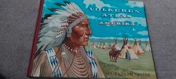 OUDE FAAM PEPERMUNT PLAATJES ALBUM volkeren atlas Amerika beschikbaar voor biedingen
