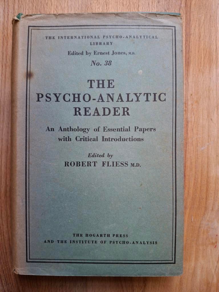 The Psycho-Analytic Reader - Robert Fliess, Ophalen of Verzenden, Gelezen, Klinische psychologie, Robert Fliess