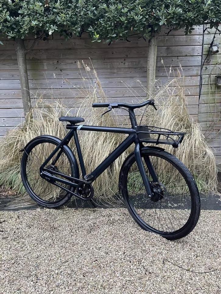 VanMoof S3 - Werkt volledig! Zwart Incl. Voordrager, Fietsen en Brommers, Elektrische fietsen, Ophalen