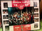 Ajax kampoenslijst 1987, Ophalen of Verzenden, Zo goed als nieuw, Ajax, Poster, Plaatje of Sticker