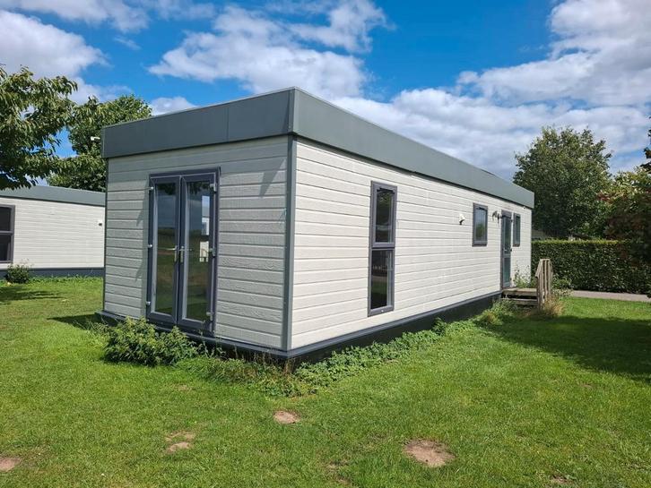 CHALET MET 2 SLAAPKAMERS - MEERDERE MODELLEN BESCHIKBAAR, Caravans en Kamperen, Stacaravans, Ophalen of Verzenden