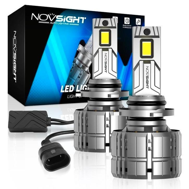 HB3 LED 6500k 40.000 lumen NOVSIGHT N60 Ultra Series, Auto diversen, Overige Auto diversen, Verzenden