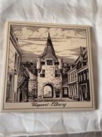 Wandtegel Vispoort Elburg in zeer goede staat, Antiek en Kunst, Antiek | Wandborden en Tegels, Ophalen of Verzenden