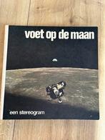 Voet op de maan Stereogram boek, grammofoonplaat dia’s, Boeken, Ophalen, Zo goed als nieuw
