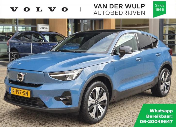 Volvo C40 Ultimate 231pk/69kWh | Trekhaak | Harman/Kardon, Auto's, Volvo, Bedrijf, C40, ABS, Achteruitrijcamera, Adaptieve lichten