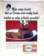 18 vintage advertenties reclames Croma 64-81 baken braden et, Verzenden, Gebruikt, Overige typen