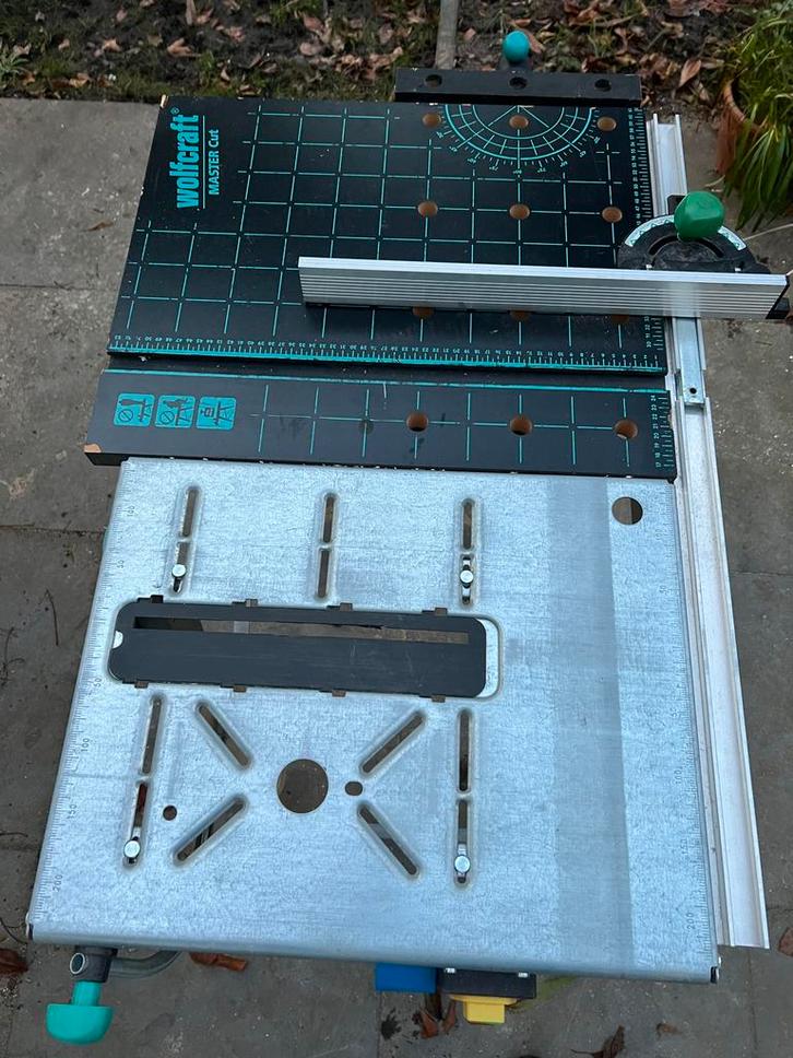 Werkbank/ zaagtafel Wolfcraft MASTER cut 1000, Doe-het-zelf en Verbouw, Hang- en Sluitwerk, Gebruikt, Overige typen, Overige materialen