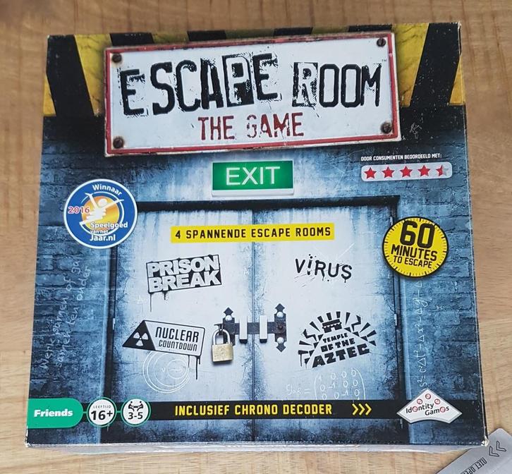 Escape Room The Game, Hobby en Vrije tijd, Gezelschapsspellen | Kaartspellen, Zo goed als nieuw, Ophalen of Verzenden