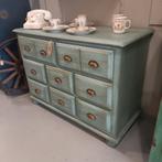 Industriële ladekast - brocante ladekastje, Huis en Inrichting, Ophalen, Minder dan 50 cm, 5 laden of meer, E
