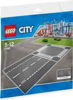 Lego 7280 city rechte wegenplaten en kruising nieuw verzege, Kinderen en Baby's, Speelgoed | Duplo en Lego, Nieuw, Complete set