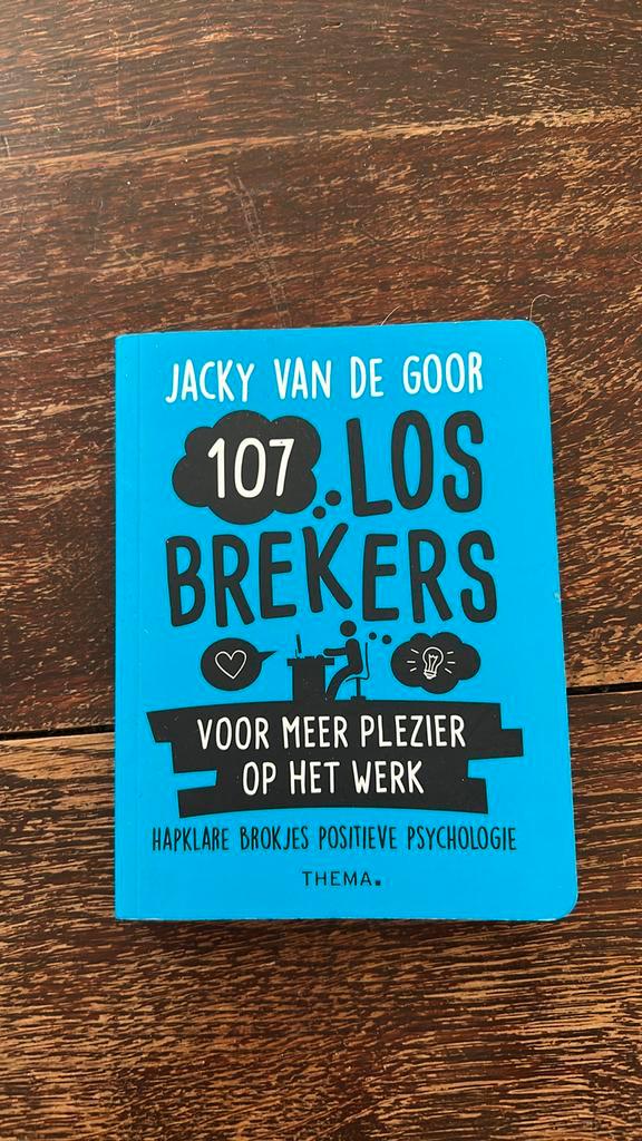 107 losbrekers voor meer plezier op het werk, Boeken, Psychologie, Zo goed als nieuw, Ophalen of Verzenden