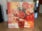 Schilderij Bloemen Gilles Legris, Antiek en Kunst, Ophalen
