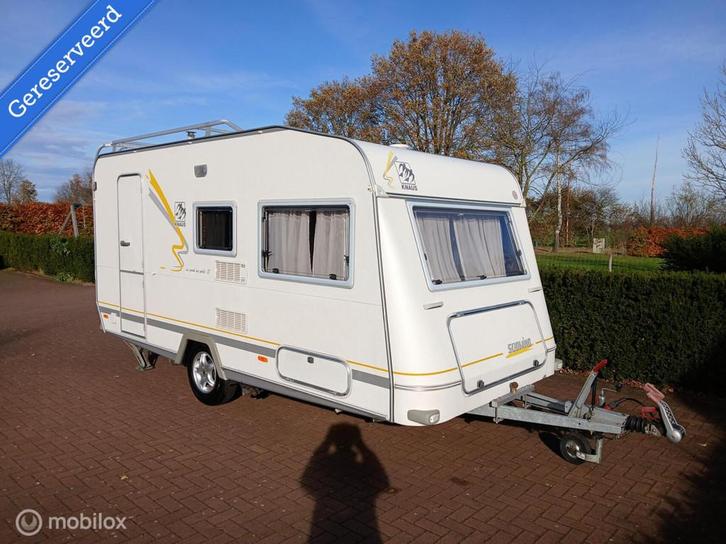 Knaus 420 Südwind as good as gold ll, 2003, Mover, Voortent, Caravans en Kamperen, Caravans, Bedrijf, tot en met 4, 750 - 1000 kg