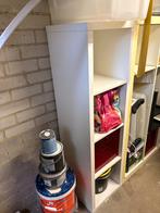 Witte ikea Kast met Planken Kallax, Ophalen, Met plank(en), Minder dan 50 cm, Gebruikt