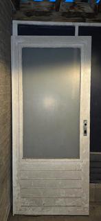 Buiten deur, Doe-het-zelf en Verbouw, Deuren en Horren, Ophalen, 80 tot 100 cm, 200 tot 215 cm, Glas