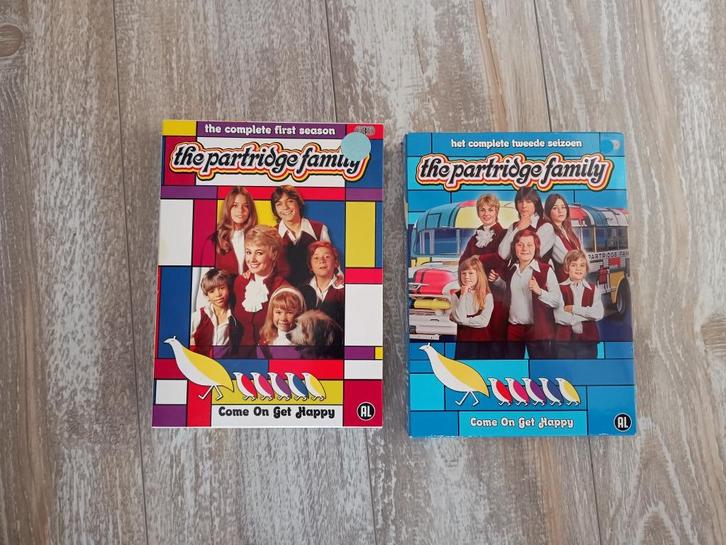 DVD Box The Partridge Family Seizoen 1 & 2, Cd's en Dvd's, Dvd's | Tv en Series, Zo goed als nieuw, Komedie, Boxset, Alle leeftijden