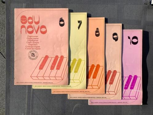 5x Orgelcursus Edu Novo + 8x leerboeken Carlo West, Muziek en Instrumenten, Bladmuziek, Les of Cursus, Populair, Orgel, Ophalen