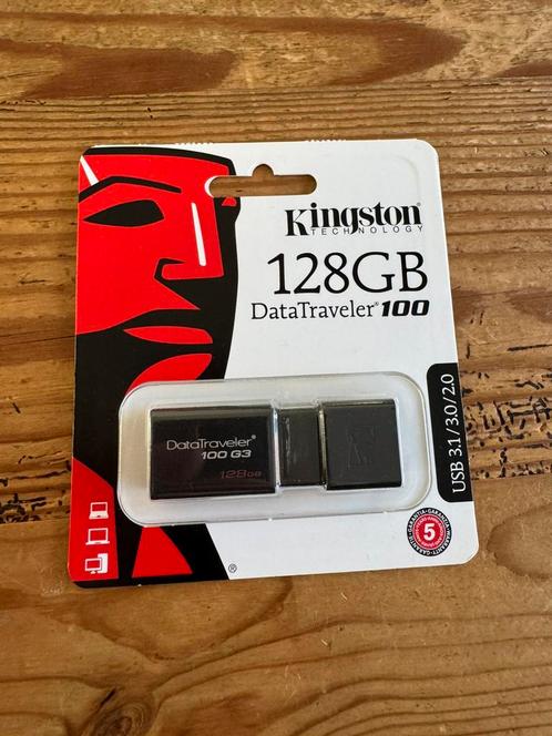 Kingston Technology DataTraveler 128GB, Computers en Software, USB Sticks, Zo goed als nieuw, Ophalen of Verzenden