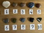 Hartjes van edelsteen w.o. Septarie 3,50 euro / stuk, Ophalen of Verzenden, Nieuw