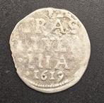 1619 2 Stuiver Overijssel, Postzegels en Munten, Vóór koninkrijk, Zilver, Losse munt, Overige waardes
