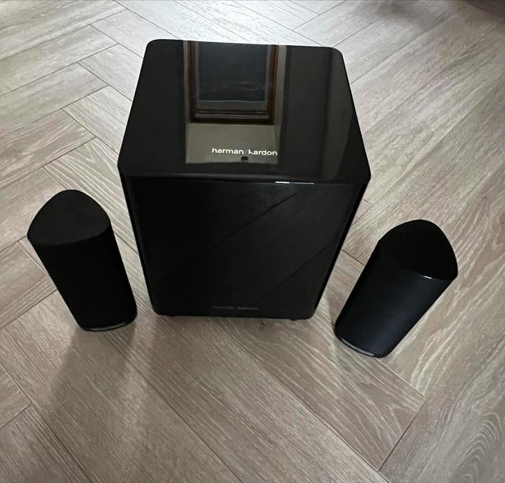 Harman Kardon 2.1 set - Defecte Woofer, Audio, Tv en Foto, Home Cinema-sets, Niet werkend, 2.1-systeem, Overige merken, Ophalen