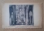 Vieux Beauvais - interieur kathedraal (naar lithografie), Ophalen of Verzenden, 1920 tot 1940, Ongelopen, Frankrijk