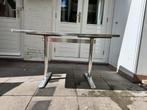 Rechhoekige RVS tafel 120x80, Ophalen, Overige materialen, 100 tot 150 cm, 50 tot 100 cm
