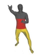 diverse morphsuits geel, oranje, ninja, duits, tuxedo, Ophalen of Verzenden, Nieuw, Jongen of Meisje