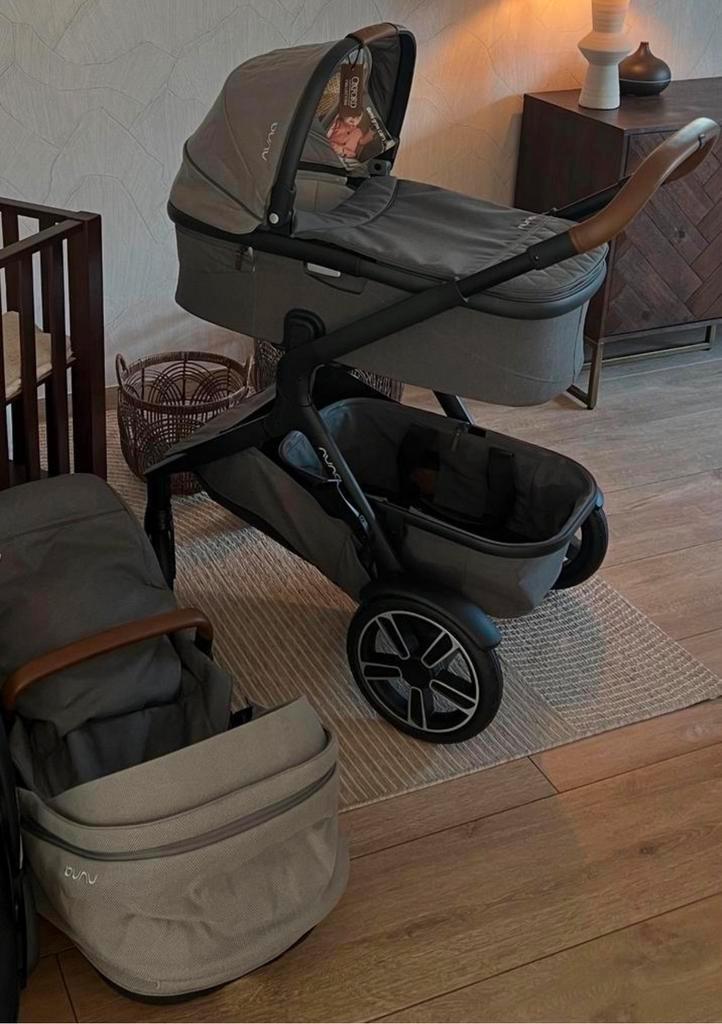 Nuna demi grow oxford, Kinderen en Baby's, Kinderwagens en Combinaties, Gebruikt, Combiwagen, Overige merken, Duowagen, Ophalen